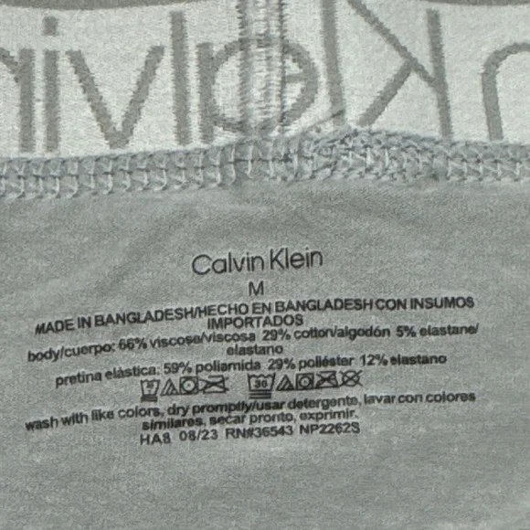2pcs Calvin Klein CK Men Underwear Trunks Boxers Briefs Size Medium - Picture 6 of 6
